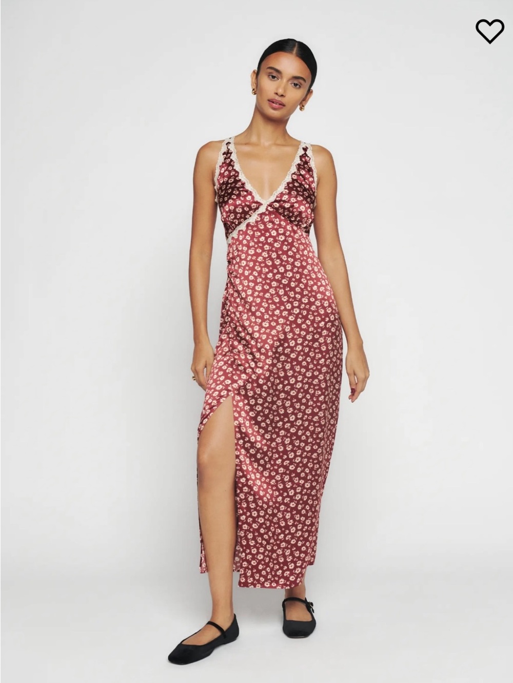 Reformation Silk Dress